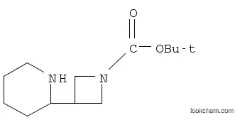 Molecular Structure of 1251018-38-8 (1-Azetidinecarboxylic acid, 3-(2-piperidinyl)-, 1,1-dimethylethyl ester)